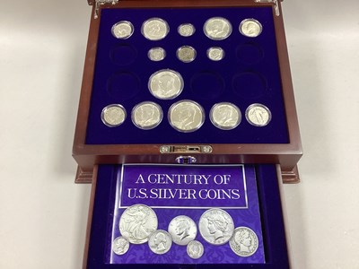 Lot 112 - A Century Of USA Silver Coins Collection,...