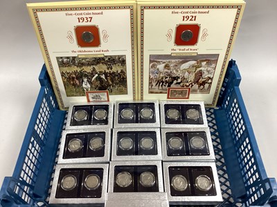 Lot 47 - Collection Of Thirty-Two USA Buffalo Nickel...