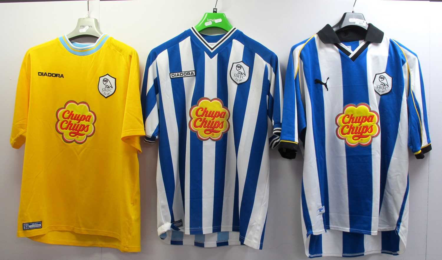 PUMA - シェフィールドウェンズデイ　チュッパチャップス　セット Lot 324 - Sheffield Wednesday Puma Early 2000s Short