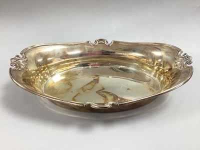 Lot 86 - Mappin & Webb; A Hallmarked Silver Serving...