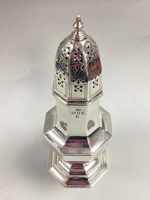 Lot 75 - Viners; A Hallmarked Silver Sugar Shaker,...