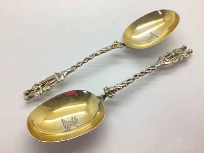 Lot 84 - Elkington & Co; A Pair of Hallmarked Silver...