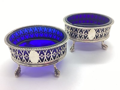 Lot 89 - A Pair of Highly Decorative Georgian...