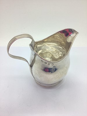 Lot 87 - A Georgian Hallmarked Silver Jug, TL,...