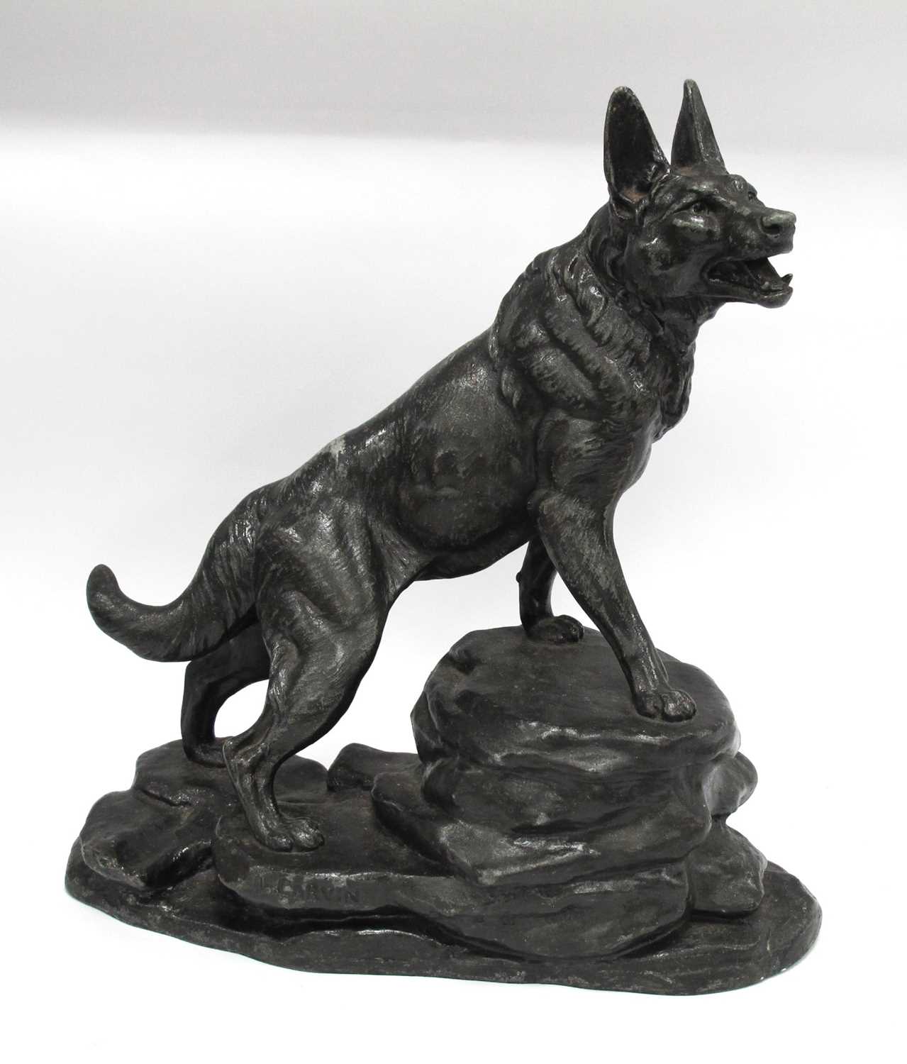 Lot 1410 - XIX Century After L. Carvin Spelter Figure of...