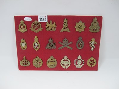 Lot 1460 - Military Cap Badges, including Tank Corps,...