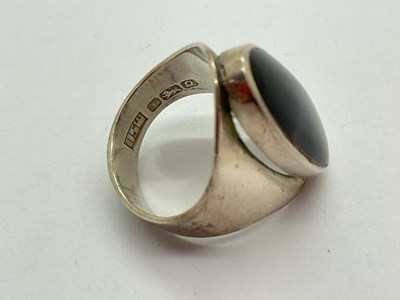 Lot 131 - David Scott Walker; A Hallmarked Silver Blue...