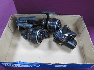 Lot 748 - Daiwa 123m Closed Face Reels, four reels in...