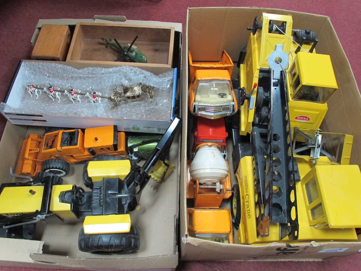 Lot 1035 - A Quantity of Toy Vehicles, by Tonka, Dinky,...