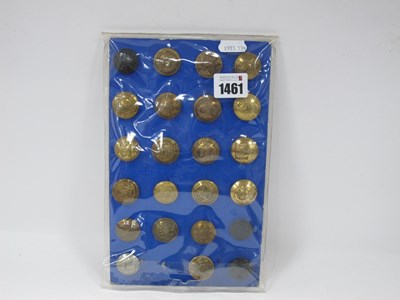 Lot 1461 - Military Tunic Buttons, including Royal...