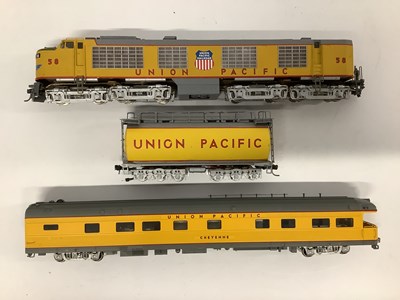 Lot 906 - An HO Scale brass construction Union Pacific...