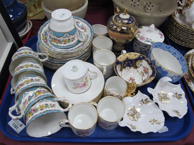 Lot 1161 - Aynsley Coffee Set, Staffordshire tea set,...