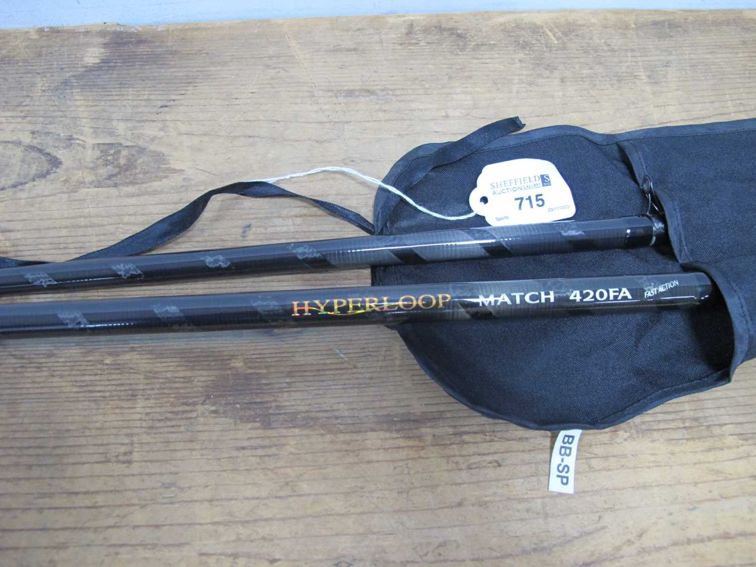 Lot 715 - Shimano Hyperloop 420FA 14ft Match Rod, as