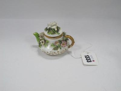 Lot 1333 - Rockingham Porcealin Small Teapot, circa mid...