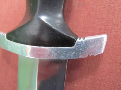Lot 457 - WWII Third Reich SS Dress Dagger, blade marked...