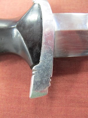 Lot 457 - WWII Third Reich SS Dress Dagger, blade marked...