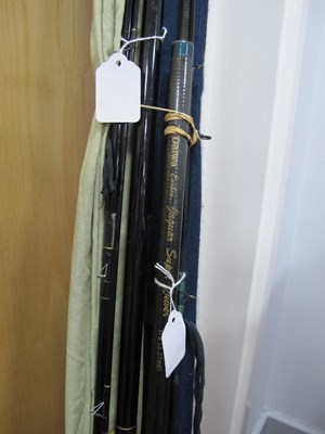 Lot 709 - Daiwa Rods, six rods to include Whisker Kevlar...