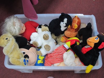 Lot 1434 - A Selection of Teddies, to include a Mickey...