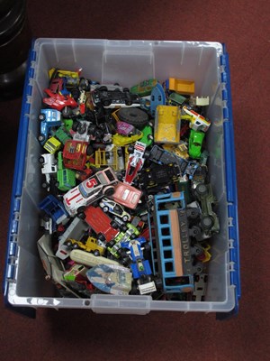 Lot 851A - A collection of mostly playworn diecast model...