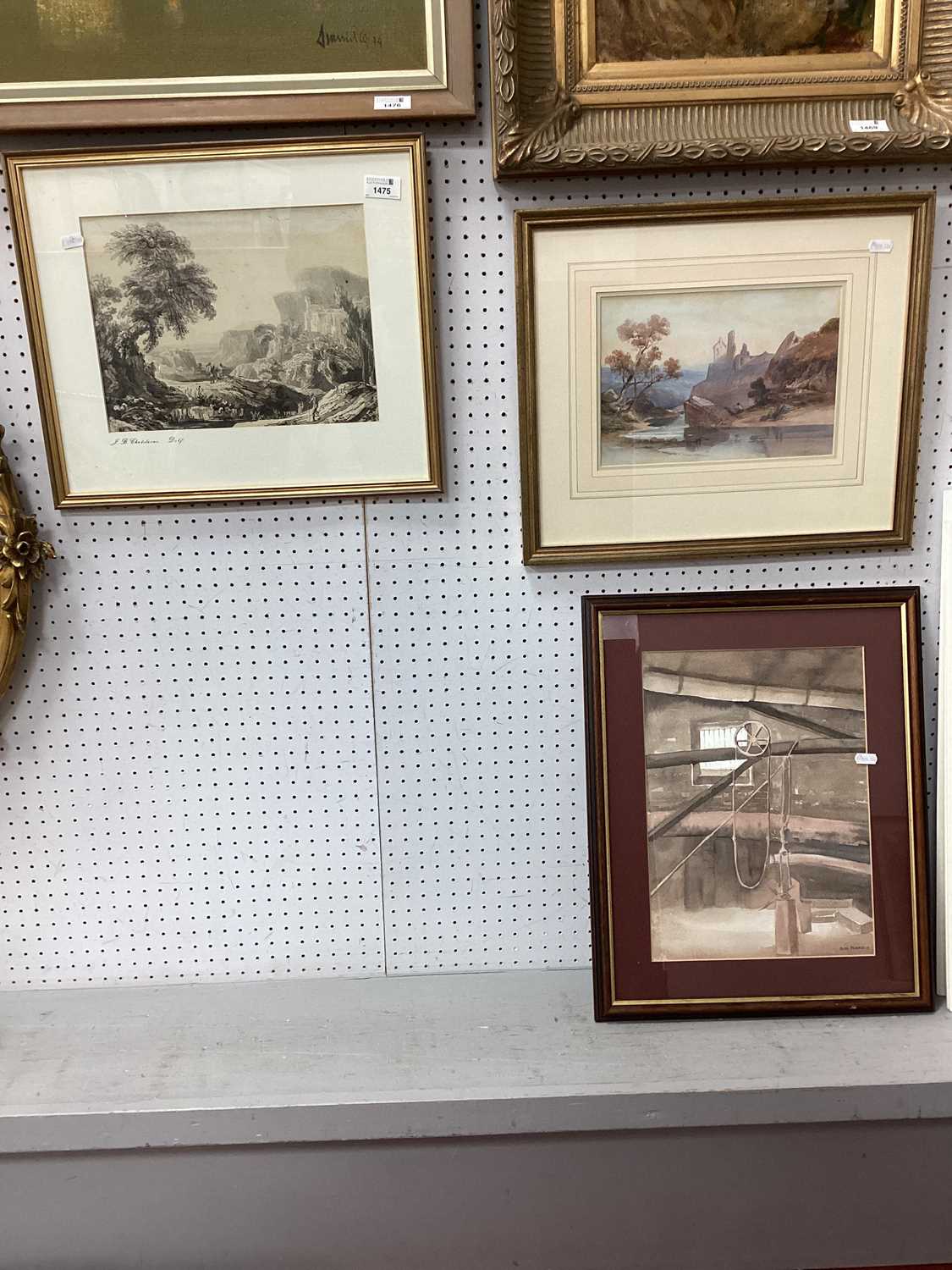 Lot 1475 - G.M. Padfield 'Wortley Top Forge' watercolour...