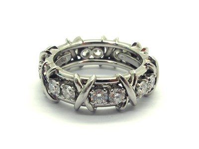 Lot 288 - Tiffany & Co; Jean Schlumberger 'Sixteen Stone'...
