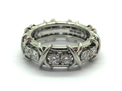Lot 288 - Tiffany & Co; Jean Schlumberger 'Sixteen Stone'...