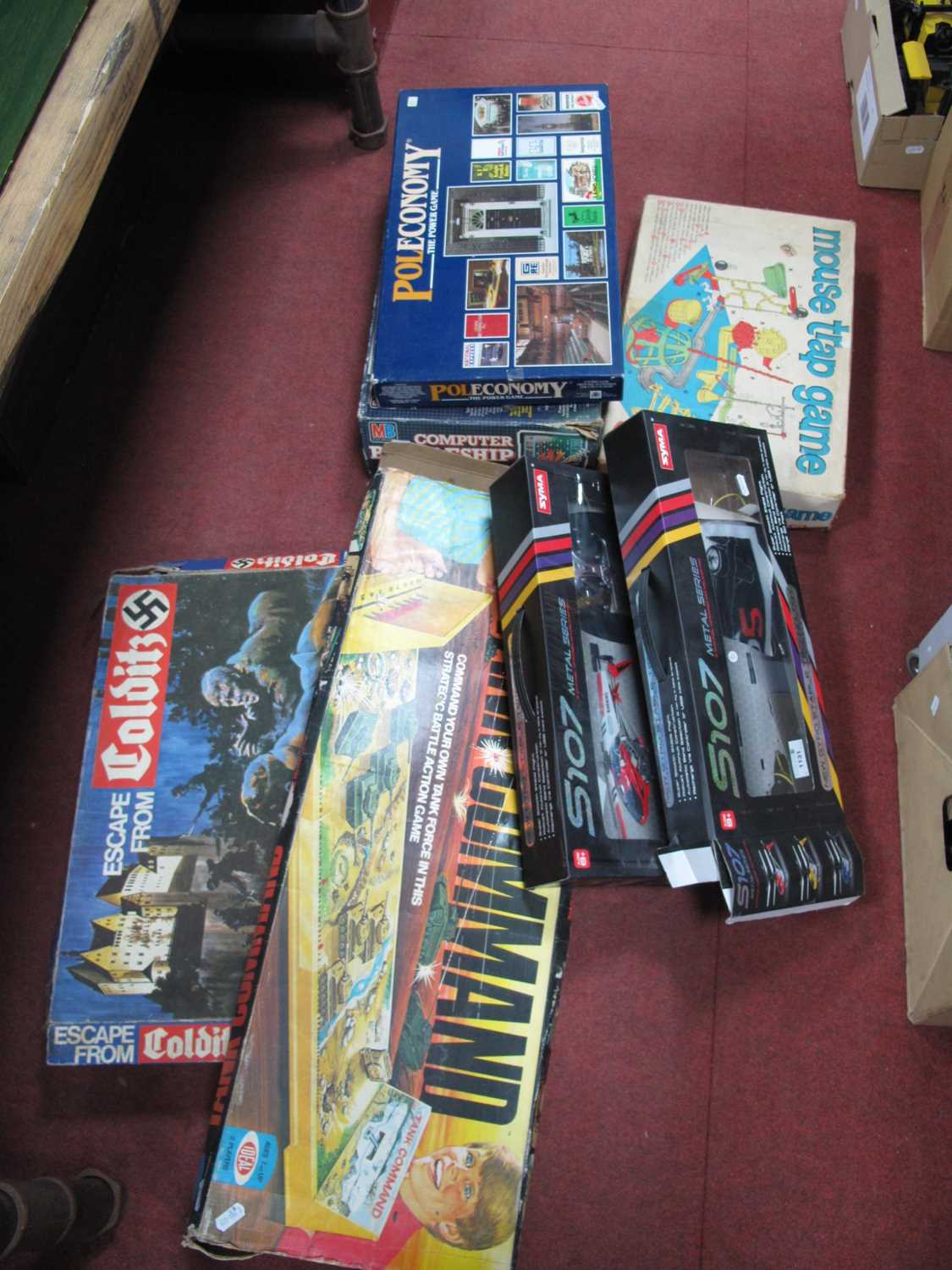 Lot 1131 - Boxed Board Games: to Include Mouse Trap,...