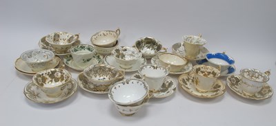 Lot 1099 - A Collection of Rockingham Porcelain Teawares,...