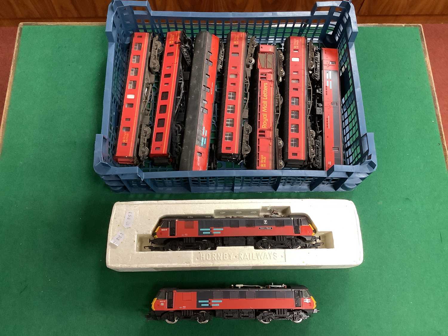 Lot 701 - Two Hornby 00 gauge Class 90 Electric...