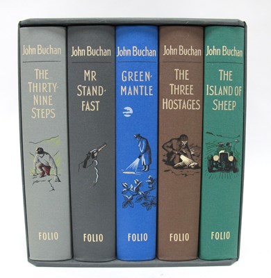 Lot 1330 - Folio Society: John Buchan, five volume set,...