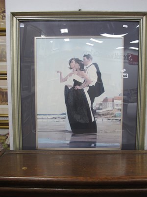 Lot 1556 - Jack Vettriano 'The Missing Man II', colour...