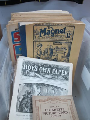 Lot 467 - The Boys Own Paper 1892 and Later, The Magnet,...