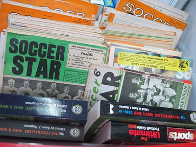 Lot 471 - Soccer Star Magazines 1962 and Later:- One Box.