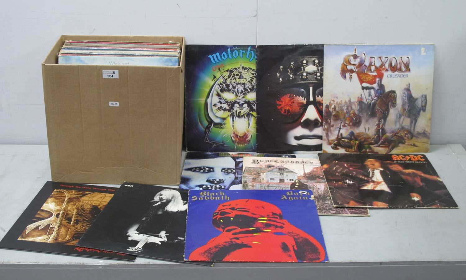 Lot 504 - Rock and Metal LPs, forty albums to include,