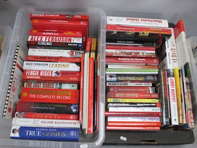 Lot 468 - Manchester United Books Including - Alex...
