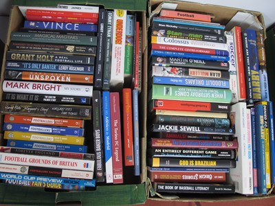 Lot 340 - Football Books - many autobiographies - Harry,...