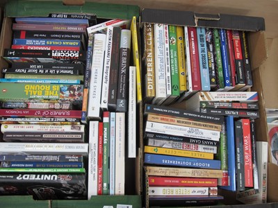Lot 378 - Football Books - Juve, Les Bradd, Paul Lake,...