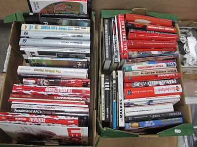Lot 404 - Newcastle United and Sunderland Books and...