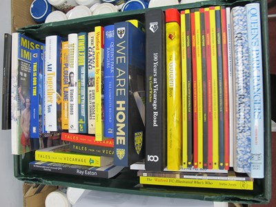 Lot 359 - Watford, Q.P.R and Wimbledon Books, including...