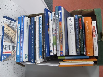 Lot 305 - Football Books - Blackpool, Blackburn, Bolton,...