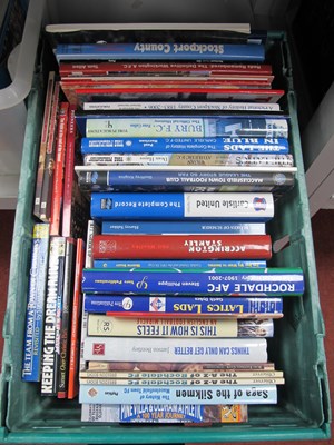 Lot 368 - Football Books - North West Teams Including -...