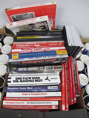 Lot 319 - Nottingham Forest, Notts County Books...