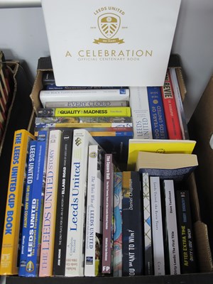 Lot 338 - Leeds United Books Including The Cup Book, A...