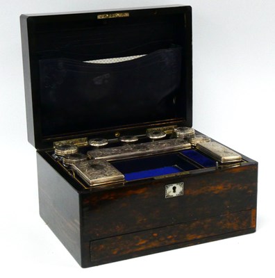 Lot 1184 - A XIX Century Coromandel Ladies Travelling...