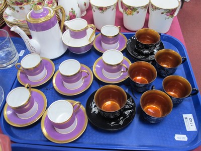 Lot 1143 - Royal Albert Crown China Coffee Service,...