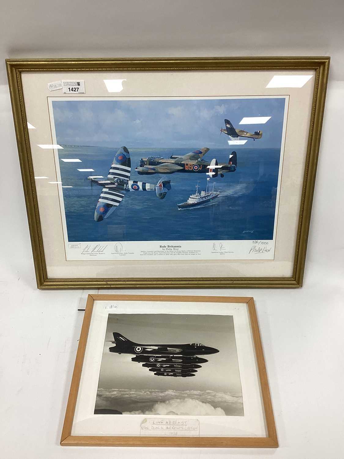 Lot 1427 - Philip West 'Rule Britannia' Ltd Edition...