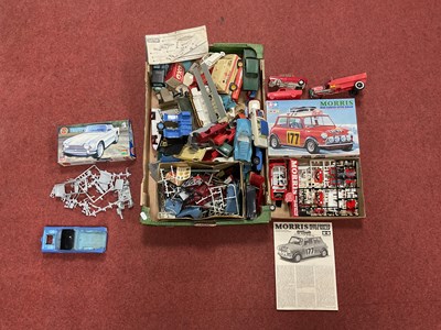 Lot 368 - A Quantity of Plastic Model Car Kits by Airfix...