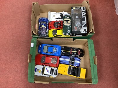 Lot 591 - Twelve 1:18 Scale Diecast Model Cars by Solido,...