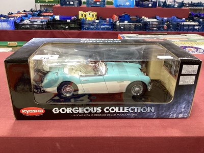 Lot 714 - A Kyosho - Gorgeous Collection #08142GW 1:18th...