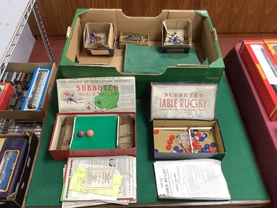 Lot 611 - Mid XX Century Subbuteo Interest. To Include...